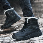 Damen gefütterte Winterstiefel mit rutschfester Sohle und isolierendem Innenfutter R&B