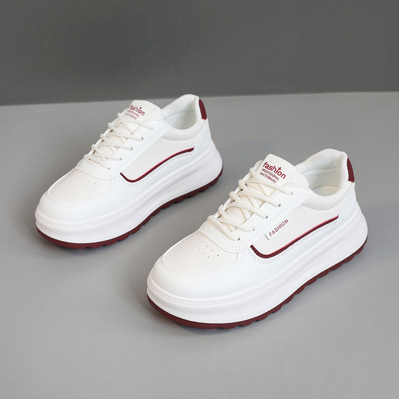 Damen modische Plateau-Sneaker mit bequemer Dämpfung und schickem Design R&B