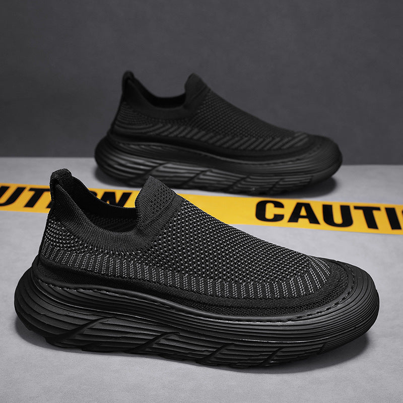 Damen Slip-On Sneakers mit elastischem Obermaterial und flexiblem Dämpfungssystem R&B