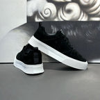 Damen modische Sneakers aus hochwertigem Wildleder mit optimaler Dämpfung