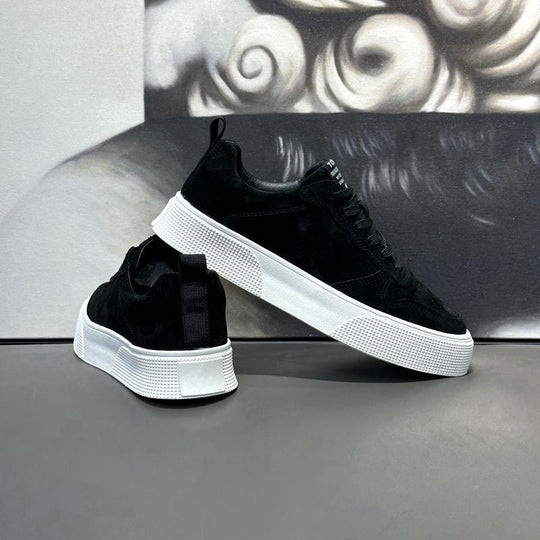 Damen modische Sneakers aus hochwertigem Samt mit rutschfester Sohle R&B