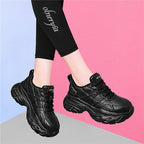 Damen Sportliche Chunky Sneakers mit gepolsterter Sohle und atmungsaktivem Obermaterial R&B
