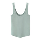 Damen Sportliches Basic Top R&B