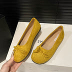 Damen Ballerina-Schuhe mit elegantem Schleifendetail R&B