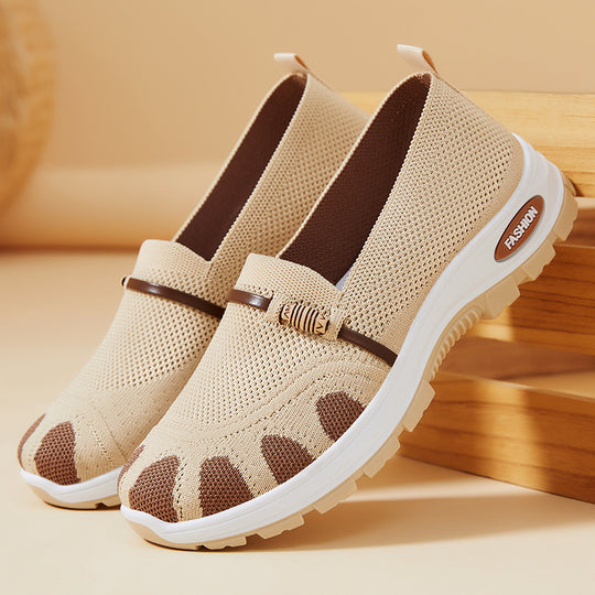 Damen Sportliche Slip-On Schuhe mit flexibler Sohle R&B