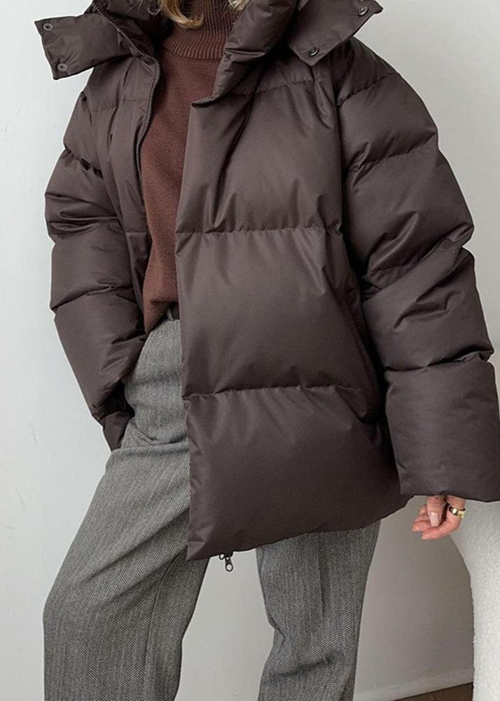 R&B | Pufferjacke - Burgunderrot
