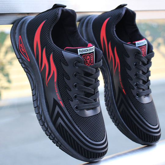 Damen Sneakers im sportlich-modernen Design mit rutschfester Sohle und atmungsaktivem Obermaterial R&B