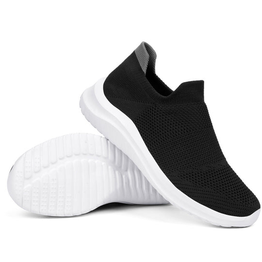 Damen Atmungsaktive Slip-On Sneakers mit flexibler Sohle R&B
