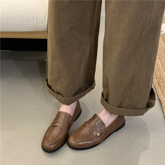 Damen Mokassins mit hochwertigem Leder und eleganten Details R&B