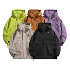 Damen Outdoor-Jacke mit verstellbarer Kapuze und atmungsaktiven Einsätzen R&B