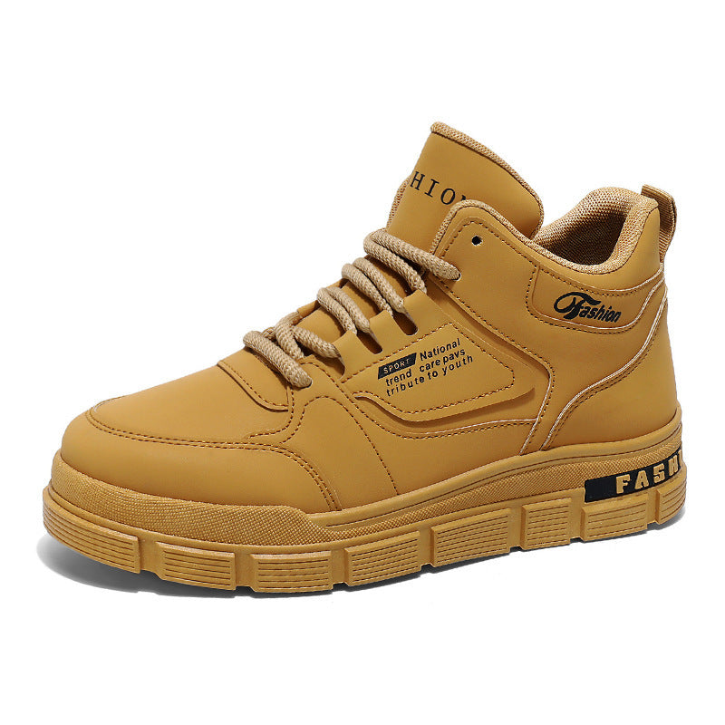 Damen Sportliche High-Top Sneakers mit dämpfendem Sohlenprofil und robuster Konstruktion
