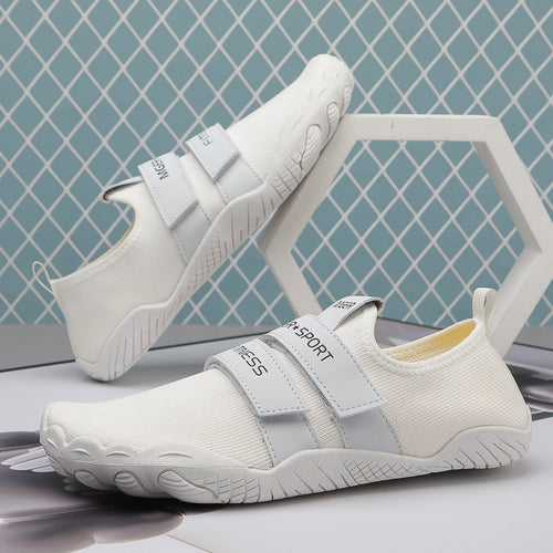Damen Sportliche Wasserschuhe mit velcro Riemen und rutschfester Sohle R&B
