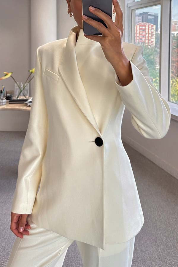 R&B | Design Langärmlige, Lockere Ein Knopf Anzugjacke