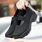 Damen Atmungsaktive Freizeitschuhe mit elastischem Schnürsystem