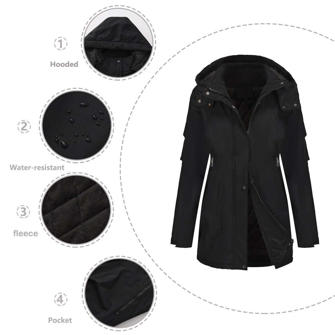 Damen funktionale Winterjacke R&B