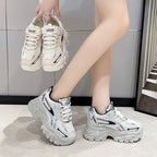 Damen Sportliche Chunky Sneakers mit rutschfester Sohle und atmungsaktivem Obermaterial R&B