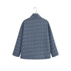 Damen Kimono-Jacke mit elegantem Muster und lockerer Passform R&B