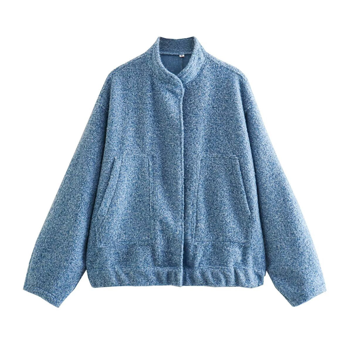 Damen Oversize-Winterjacke mit praktischen Taschen R&B