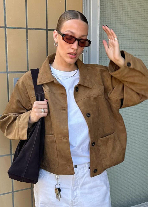 R&B | Luxuriöse Wildlederjacke