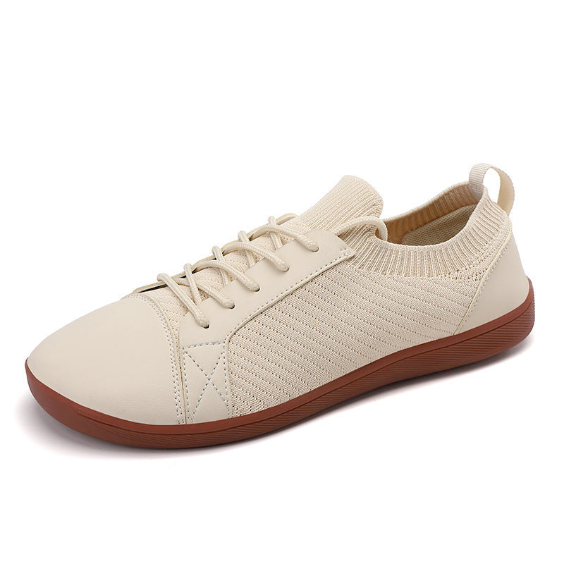 Damen nan gestrickte Schlupfsneaker mit elastischem Schaft und gepolsterter Komfortsohle R&B