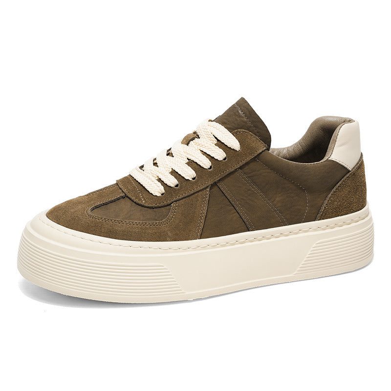 Damen modische Chunky Sneaker mit gepolsterter Sohle und strapazierfähigem Obermaterial R&B