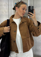 R&B | Luxuriöse Wildlederjacke