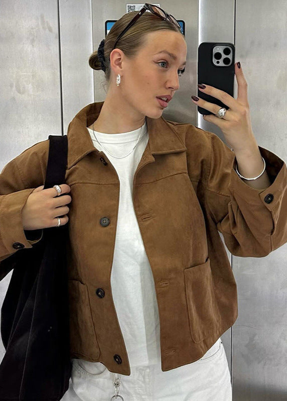 R&B | Luxuriöse Wildlederjacke