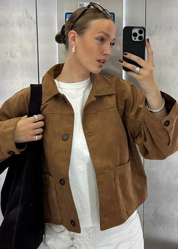 R&B | Luxuriöse Wildlederjacke