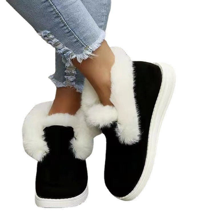 Damen Bequeme Wohn-Sneaker mit weichem Futter und rutschfester Sohle R&B