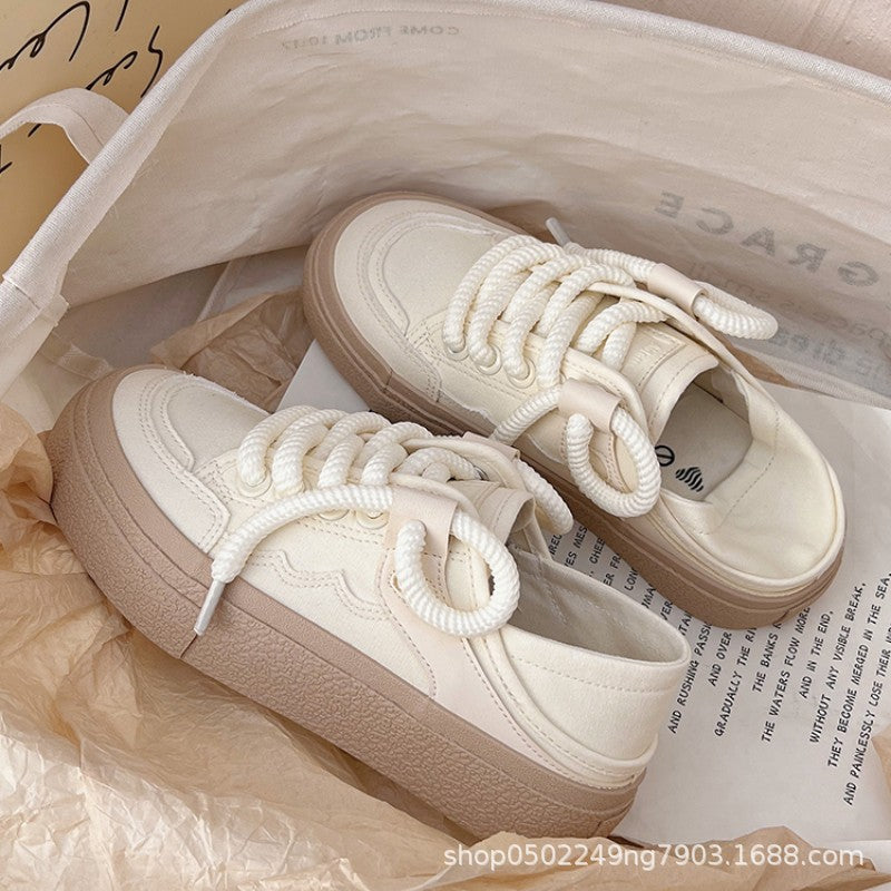 Damen Sneaker im lässigen Design mit atmungsaktiver Oberflächenstruktur und rutschfester Sohle R&B