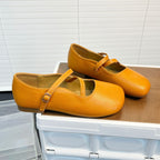 Damen Ballerinas mit elegantem Riemen und weicher Innensohle R&B