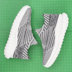 Damen Modische Strick-Sneaker mit rutschfester Sohle