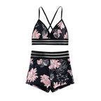 Damen Hochwertiger Bikini mit floralem Muster
