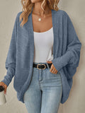Damen Weite Strickjacke mit asymmetrischem Schnitt und luxuriösem Tragekomfort