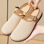 Damen Komfortable Freizeit Clogs mit verstellbarem Riemen