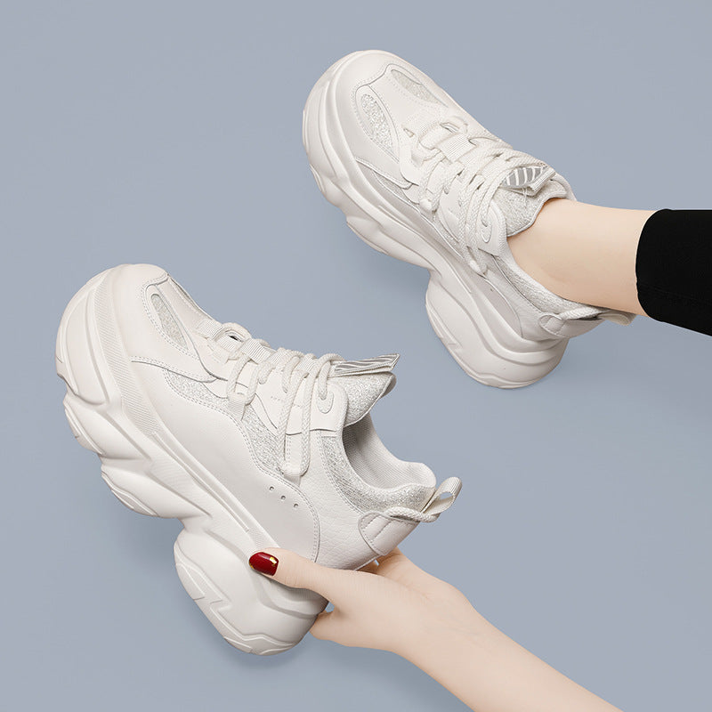 Damen Chunky Sneakers mit innovativem Dämpfungssystem und rutschfester Sohle R&B