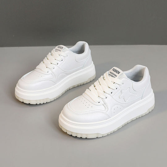 Damen Sportliche Sneakers mit hohem Plateau und atmungsaktivem Obermaterial R&B