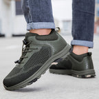 Herren Atmungsaktive Trail-Schuhe mit flexiblem Schnürsystem R&B