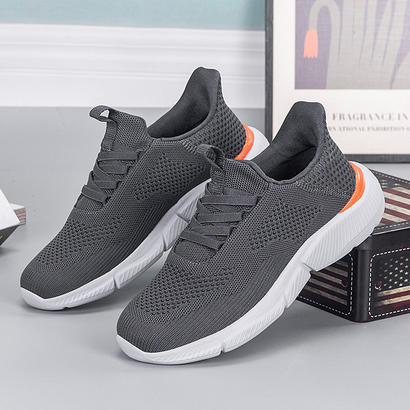Damen Hochwertige Sport-Sneaker mit atmungsaktivem Obermaterial und elastischem Einstieg R&B