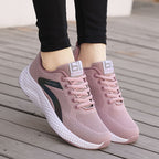 Damen nan nahtloser Strick-Sneaker mit elastischem Einstieg, Waben-Zwischensohle und anatomischem Komfortfußbett R&B