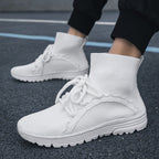 Damen Hochwertige und atmungsaktive Sneaker mit elastischem Schaft