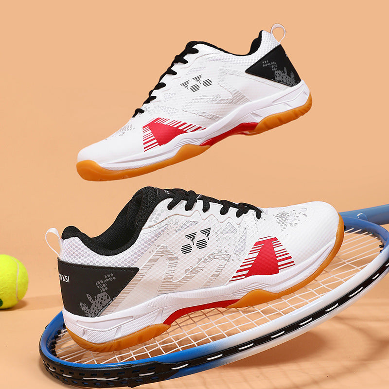 Damen Hochleistungs-Tennisschuhe mit strategischer Dämpfungstechnologie und rutschfester Sohle Heidi Mode