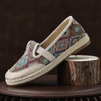 Damen Bequeme und stilvolle Stoffslipper R&B