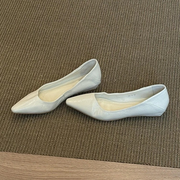 Damen elegante Ballerinas mit klassischem spitzen Design und bequemer Innensohle R&B