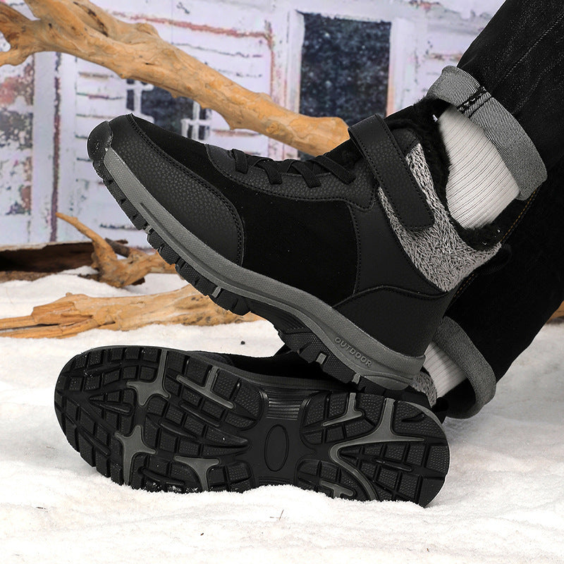 Damen Bequeme und warme Winterstiefel mit rutschfester Sohle