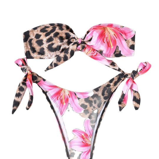 Damen Bandeau Bikini R&B