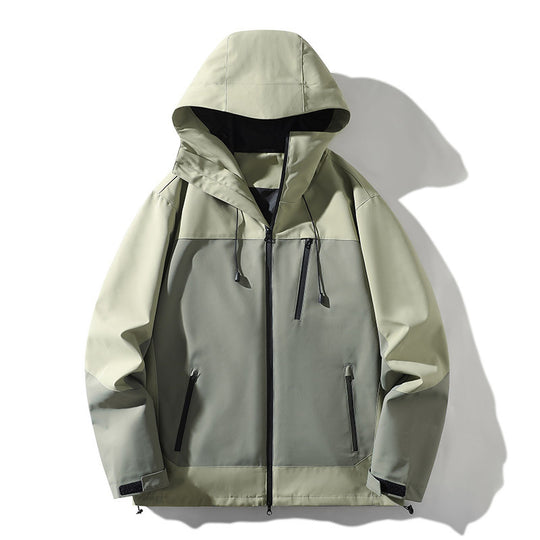 Damen technische Allwetterjacke mit vielseitigem Kapuzendesign und verstellbaren Belüftungsöffnungen R&B