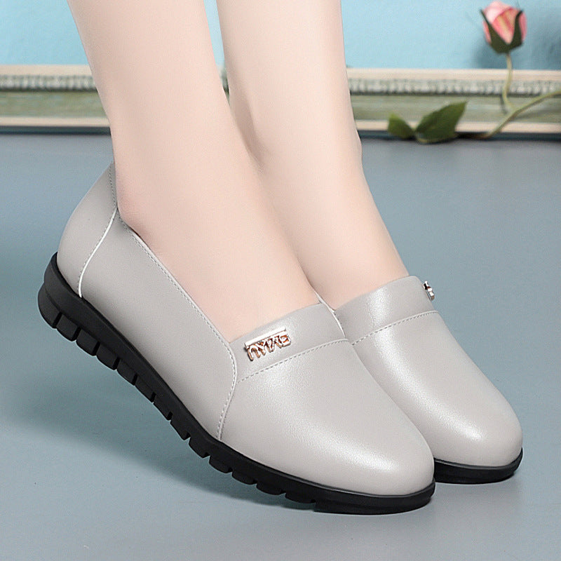 Damen Bequeme Slipper mit rutschfester Sohle und schlichtem Design R&B