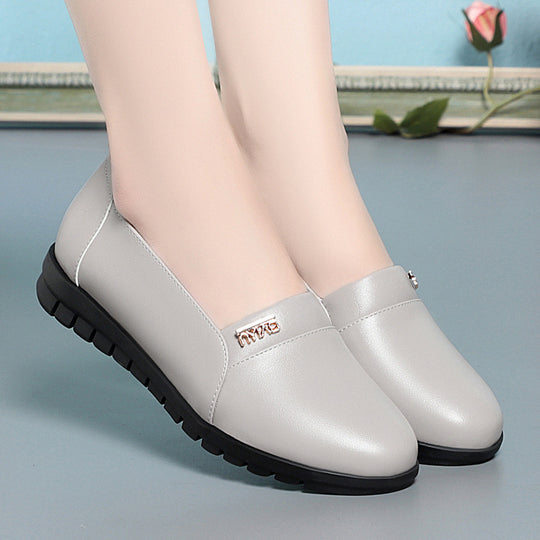 Damen Bequeme Slipper mit rutschfester Sohle und schlichtem Design R&B