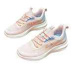Damen Atmungsaktive Freizeit Sneakers mit stoßdämpfendem Obermaterial R&B